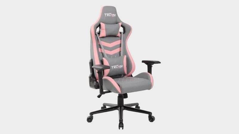Sedia da gioco rosa TS-83 Techni-Sport