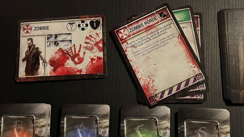 Resident Evil 3 Il mazzo di tensione del gioco da tavolo