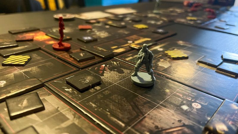 Resident Evil 3: La mappa del gioco da tavolo