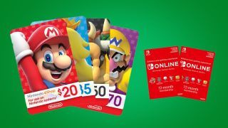 Nintendo Switch-cadeaubonnen