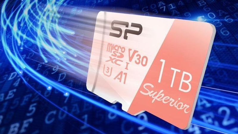 Scheda SD superiore Silicon Power da 1 TB