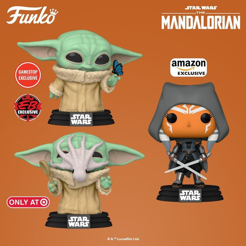 Mandaloriańskie Funko Pops