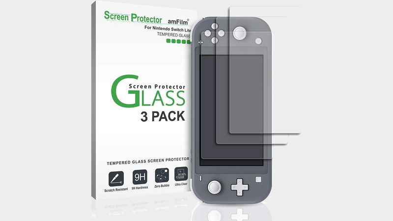 Amfilm nintendo switch lite skjermbeskytter