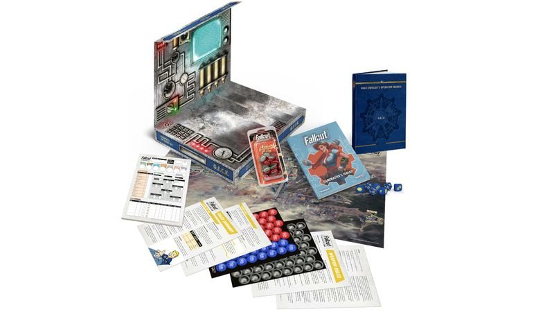 Fallout bordplade RPG