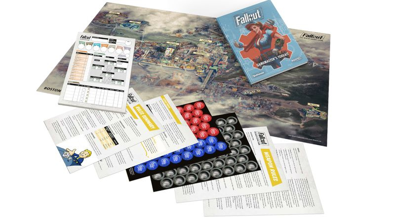 Fallout bordplade RPG