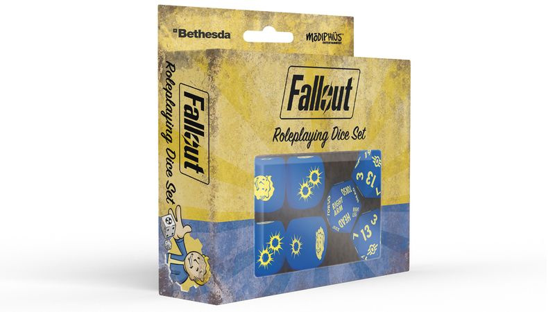 Fallout bordplade RPG