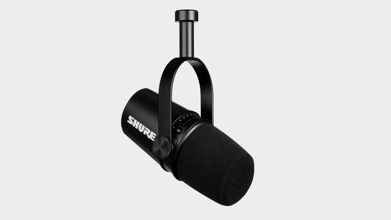 Shure MV7 tarkistusmikrofoni