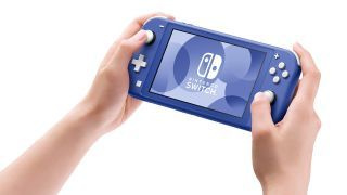 Blå Nintendo Switch Lite
