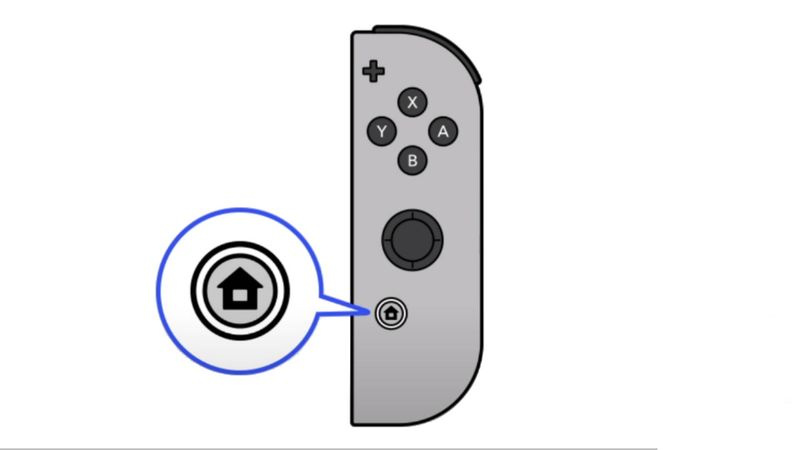 Nintendo kytkimen pikavalikko