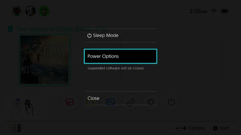 Nintendon kytkimien virtavaihtoehdot