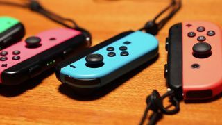 nintendo switch joy cons lataus