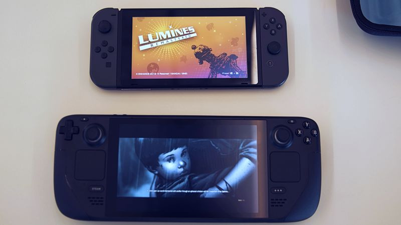 Steam Deck ja Nintendo Switch