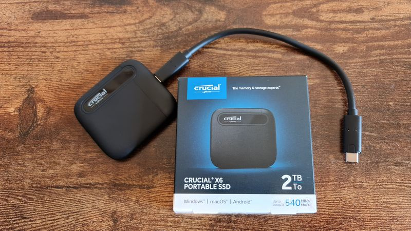 miglior ssd per ps5: cruciale x6