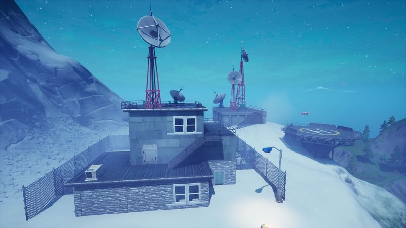 Fortnite väderstations läge