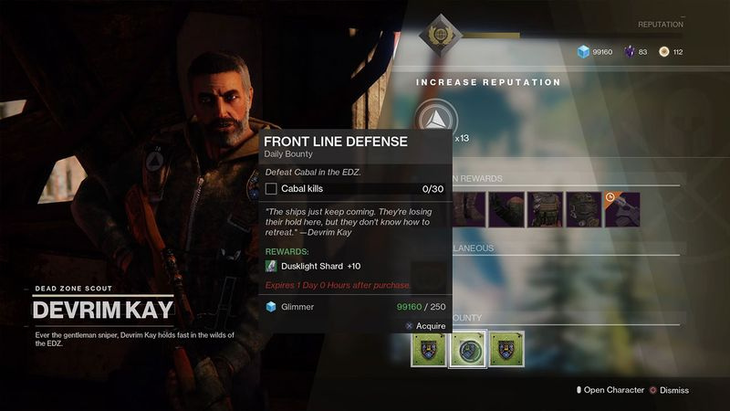 Destiny 2 Dusklight Shards