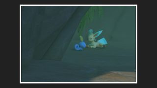 Pokemon Snap bag vandfaldet