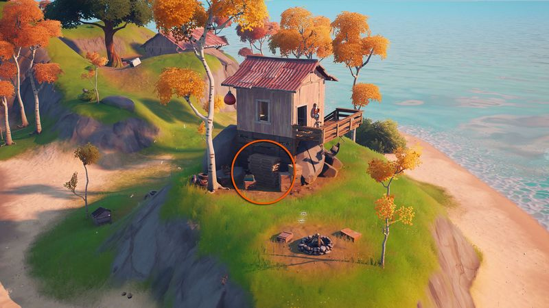 Fortnite Hidden Bunker -paikat