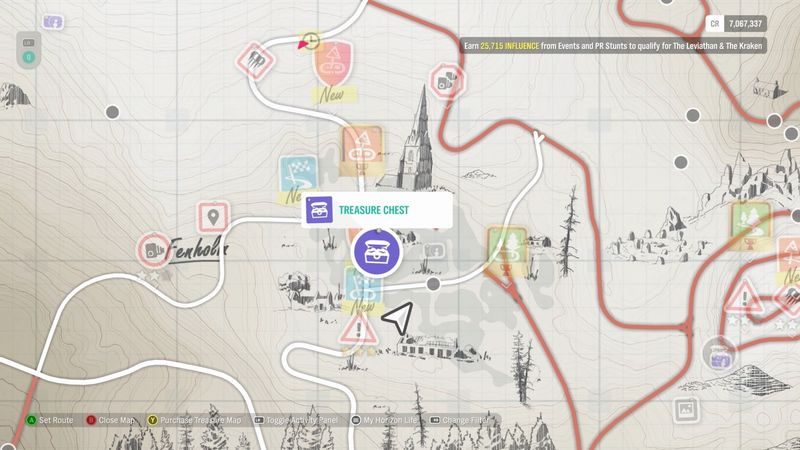 Forza Horizon 4 Fortune Island gåtor och skatter