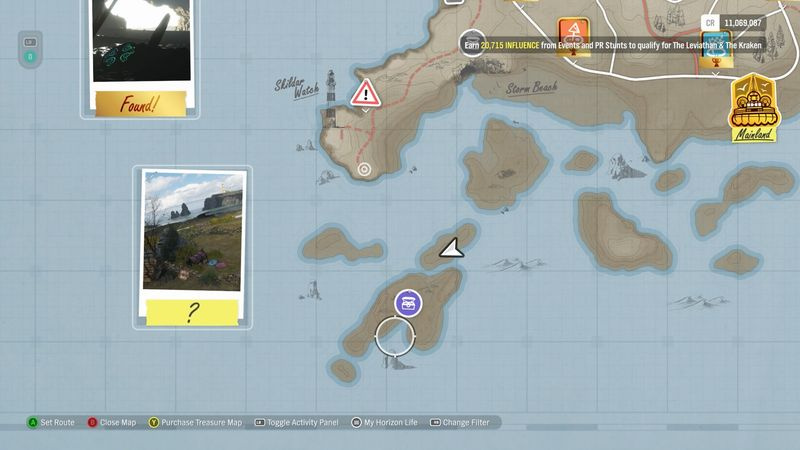 Forza Horizon 4 Fortune Island gåtor och skatter