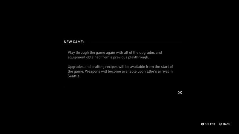 The Last of Us 2 Nuova modalità Game Plus