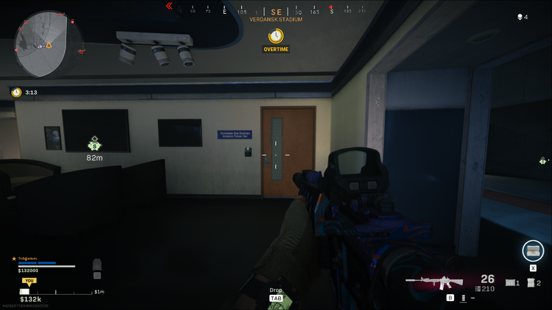 Warzone Stadium deuren: CL19 keycard