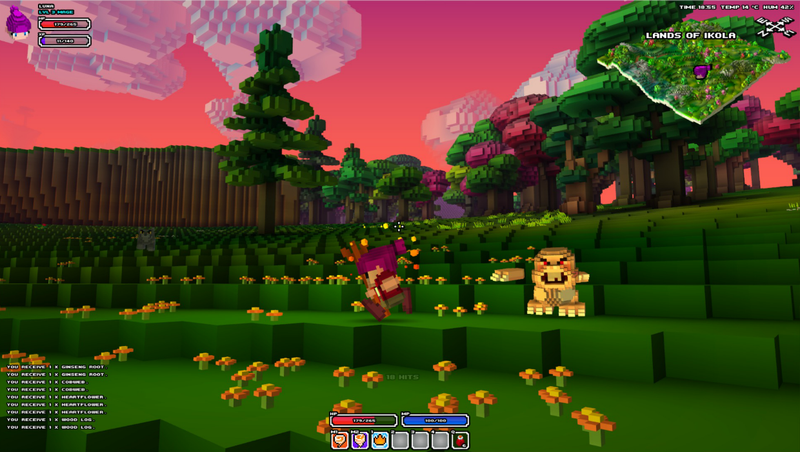 Spil som Minecraft