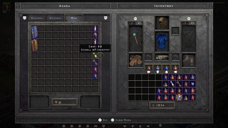 diablo 2 niet-geïdentificeerde items