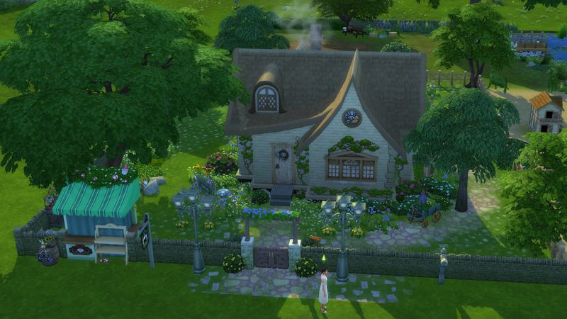 The Sims 4 -mökkiasuminen