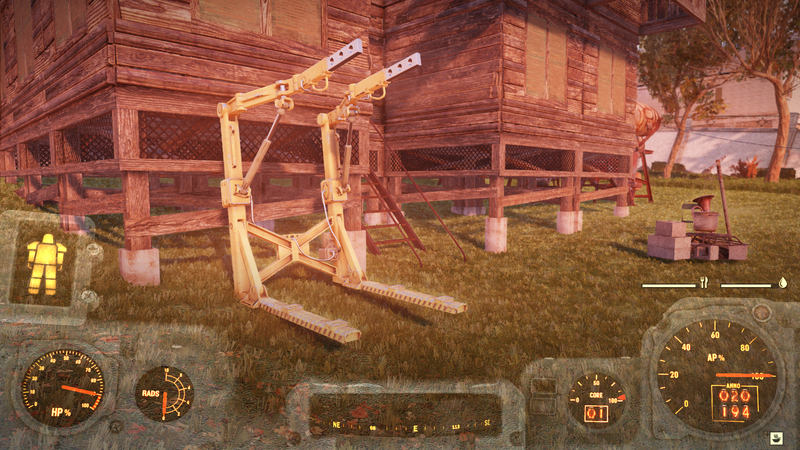 Fallout 76 Power Armor Station planer