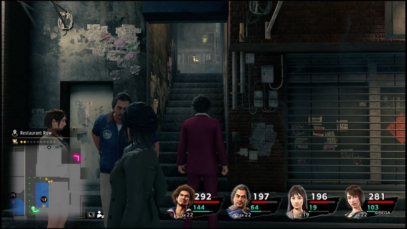 Yakuza som en drage Kappa statuer steder