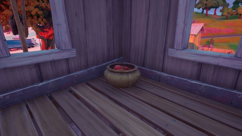 Platser för Fortnite Tomato Basket och Tomato Shrine