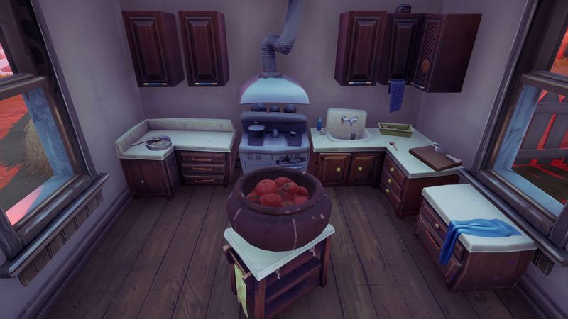Platser för Fortnite Tomato Basket och Tomato Shrine