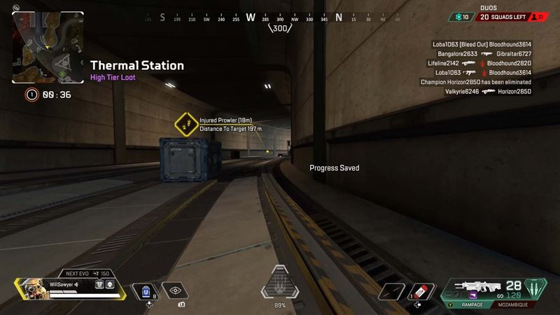 Apex Legends Apex Chronicles Bloodhound sporer prowler-fodspor