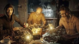 Cena in famiglia Baker Resident Evil 7