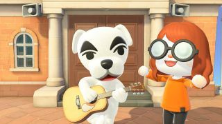 KK-schuifregelaar in Animal Crossing New Horizons