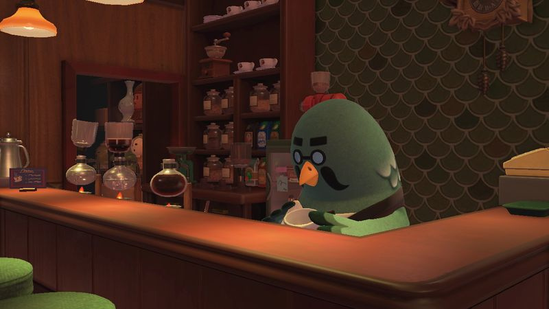 Brewster is terug in Animal Crossing: New Horizons