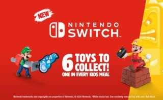 Nintendo-lelut Burger Kingissä
