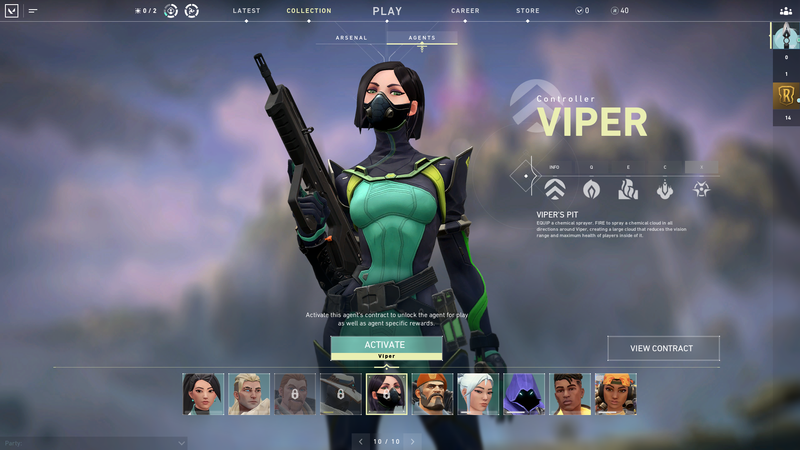 Personaggi valorosi: Vipera
