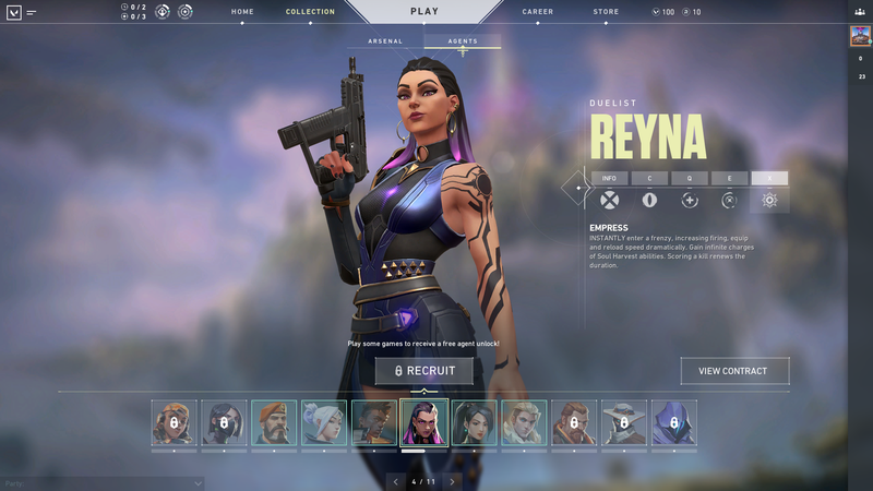 Personaggi valorosi: Reyna