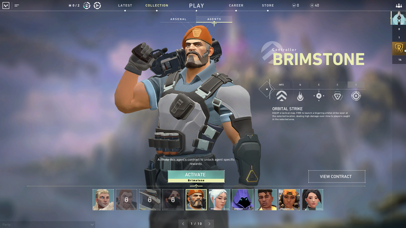 Personaggi valorosi: Brimstone