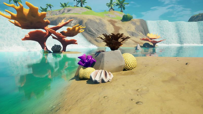 Fornite Coral Buddies signalerar platser