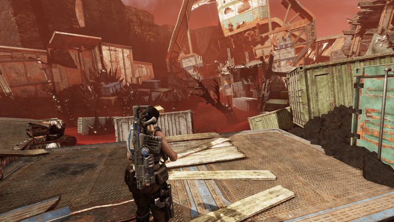 Gears 5 Scavengers: Cargo Shipwreck