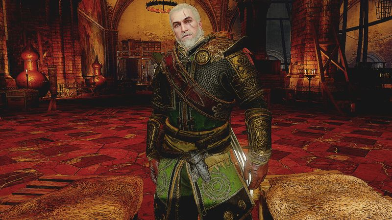 The Witcher 3 rustning
