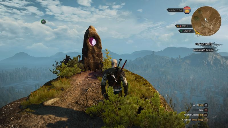 The Witcher 3 magtens steder