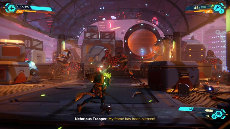 Spybots med Ratchet och Clank Rift Apart