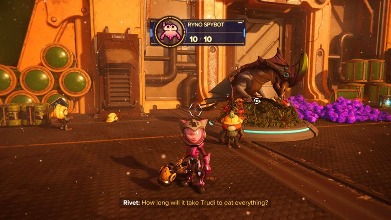 Spybots med Ratchet och Clank Rift Apart