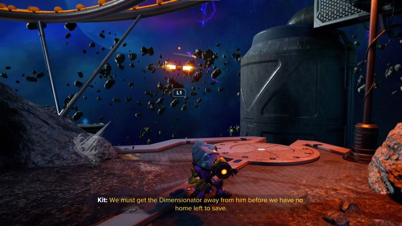 Spybots med Ratchet och Clank Rift Apart