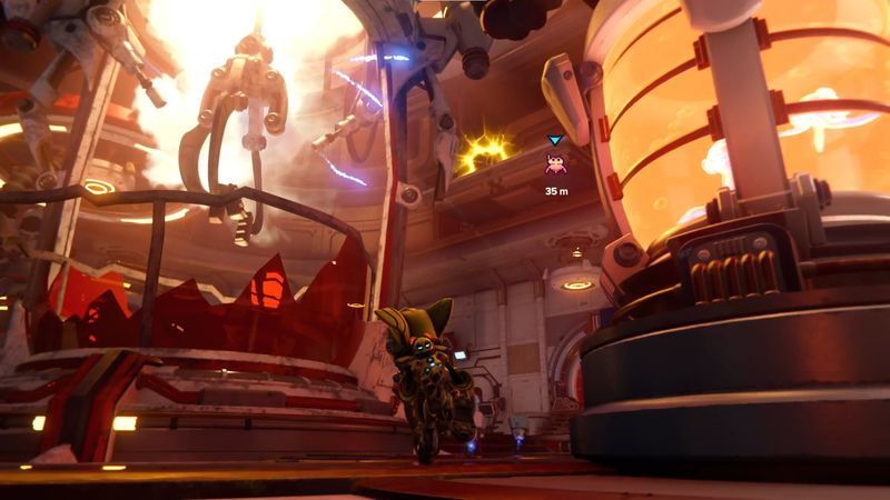 Spybots med Ratchet och Clank Rift Apart