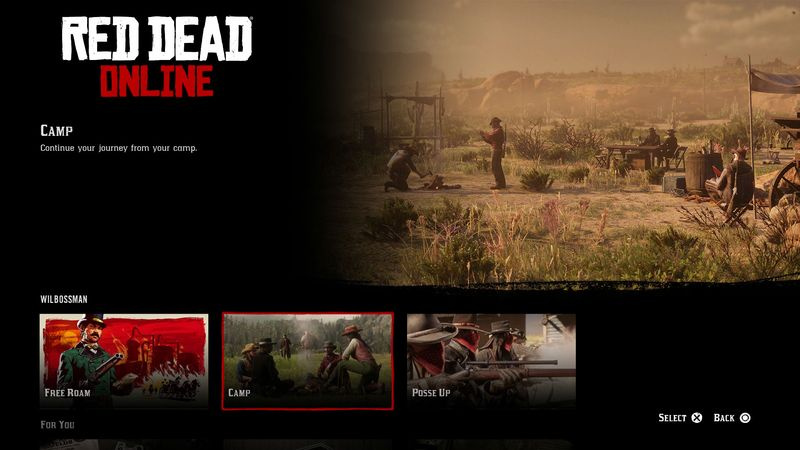 Red Dead Online lejr, hvordan man spawner