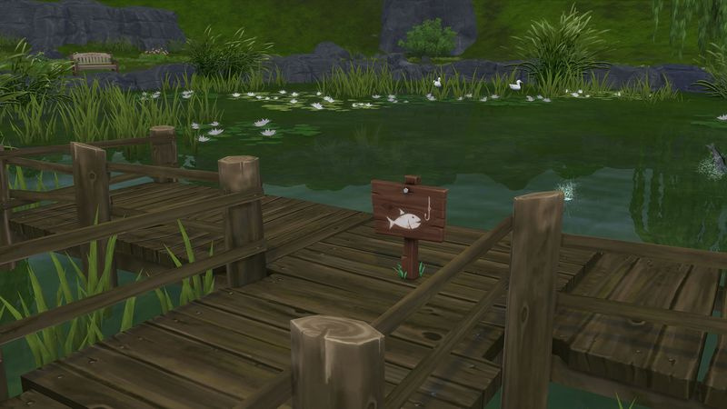 Vissen in De sims 4